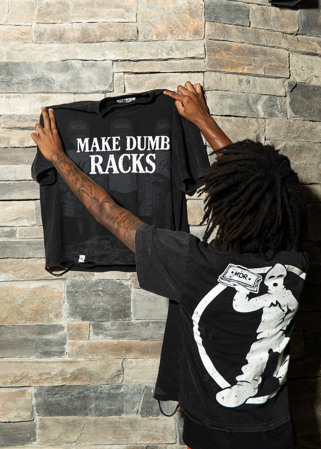 Make Dumb Racks Tee