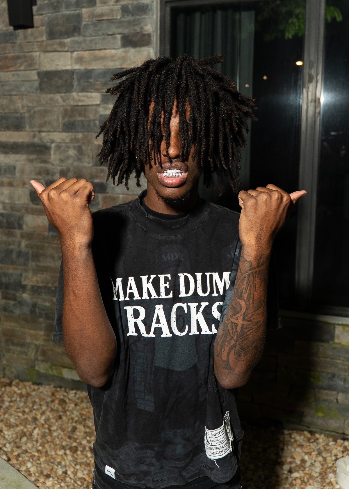 Make Dumb Racks Tee